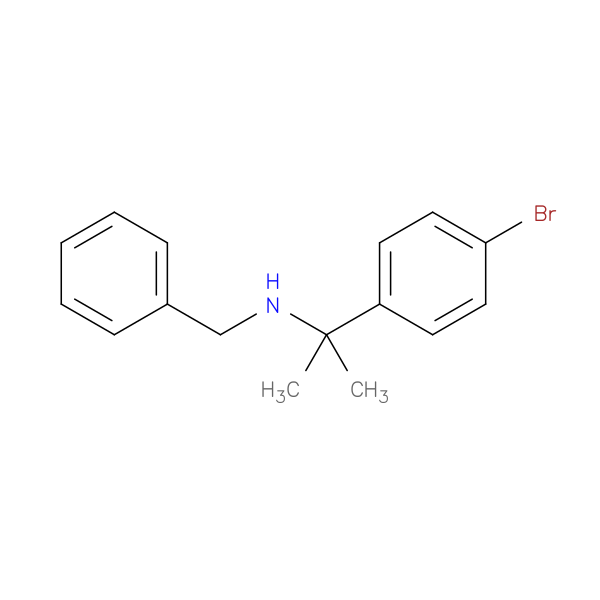 Benzyl[2-(4-bromophenyl)propan-2-yl]amine