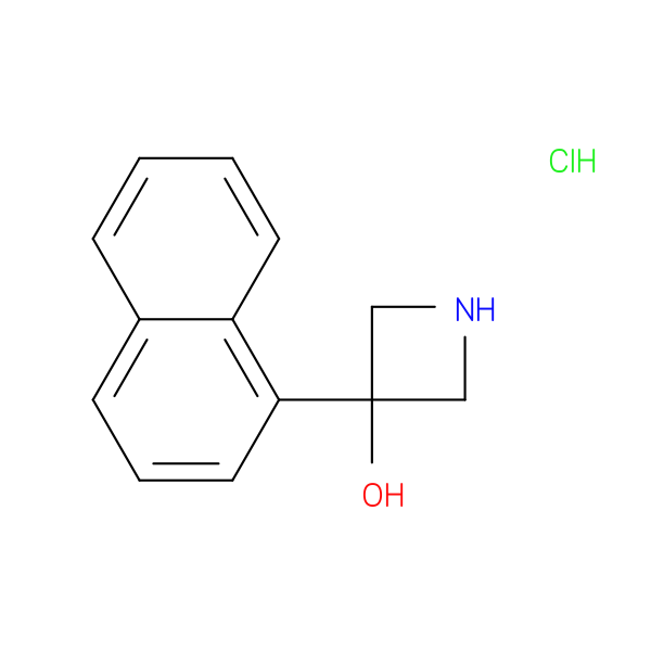 3-(Naphthalen-1-yl)azetidin-3-ol hydrochloride