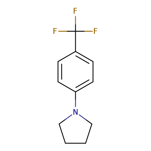 Pyrrolidine, 1-[4-(trifluoromethyl)phenyl]-