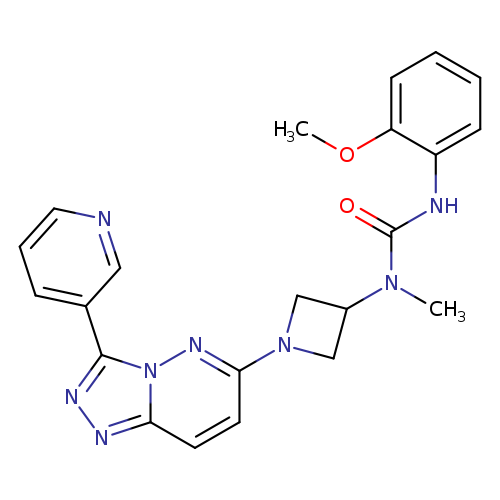 1-(2-methoxyphenyl)-3-methyl-3-{1-[3-(pyridin-3-yl)-[1,2,4]triazolo[4,3-b]pyridazin-6-yl]azetidin-3-yl}urea