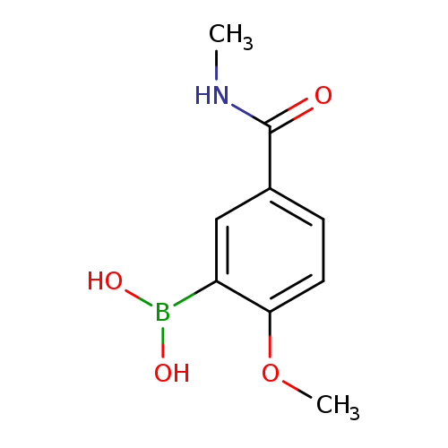 2-Methoxy-5-(methylaminocarbonyl)phenylboronic acid