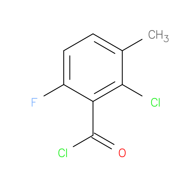 6-CHLORO-2-FLUORO-3-METHYLBENZOYL CHLORIDE
