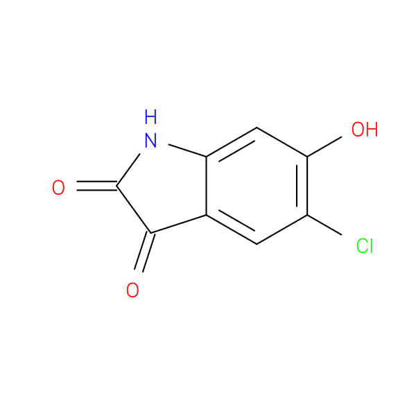 5-Chloro-6-hydroxy-2,3-dihydro-1H-indole-2,3-dione