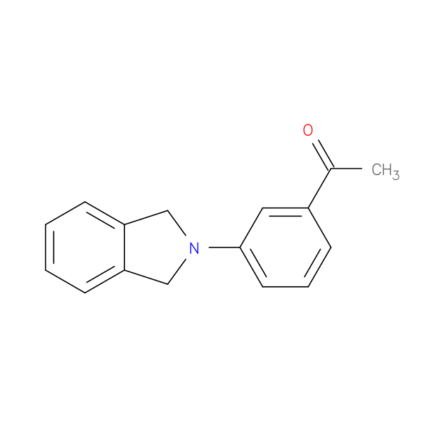 1-[3-(2,3-dihydro-1H-isoindol-2-yl)phenyl]ethan-1-one