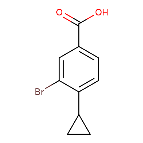3-Bromo-4-cyclopropylbenzoic acid