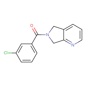 6-(3-chlorobenzoyl)-5H,6H,7H-pyrrolo[3,4-b]pyridine