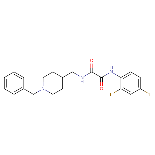 N'-[(1-benzylpiperidin-4-yl)methyl]-N-(2,4-difluorophenyl)ethanediamide