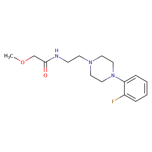 N-{2-[4-(2-fluorophenyl)piperazin-1-yl]ethyl}-2-methoxyacetamide