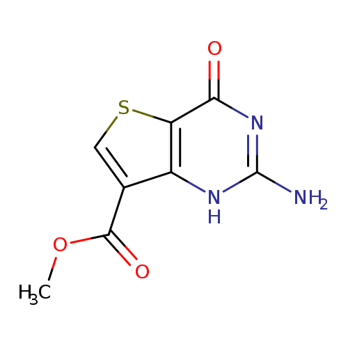 methyl2-amino-4-oxo-1H,4H-thieno[3,2-d]pyrimidine-7-carboxylate