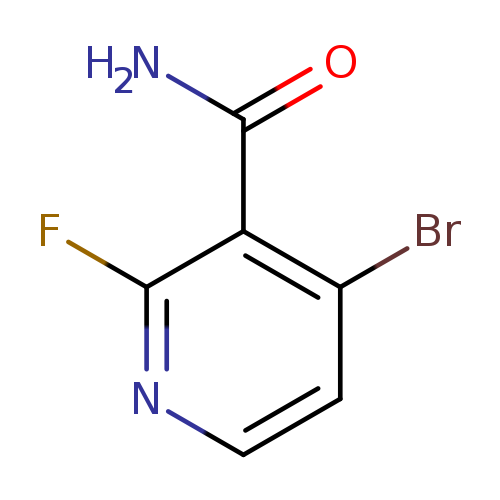 4-bromo-2-fluoropyridine-3-carboxamide