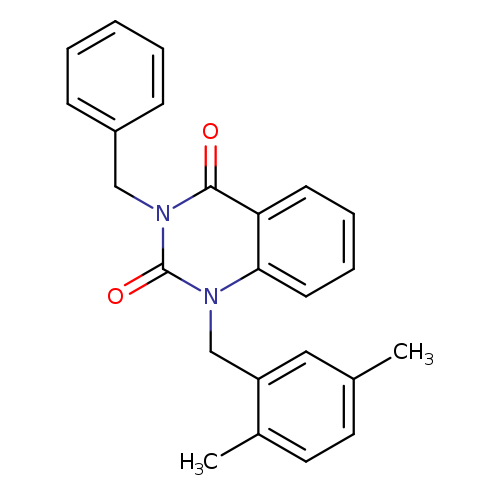 3-benzyl-1-[(2,5-dimethylphenyl)methyl]-1,2,3,4-tetrahydroquinazoline-2,4-dione