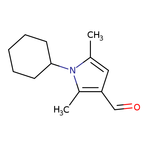 1H-Pyrrole-3-carboxaldehyde,1-cyclohexyl-2,5-dimethyl-