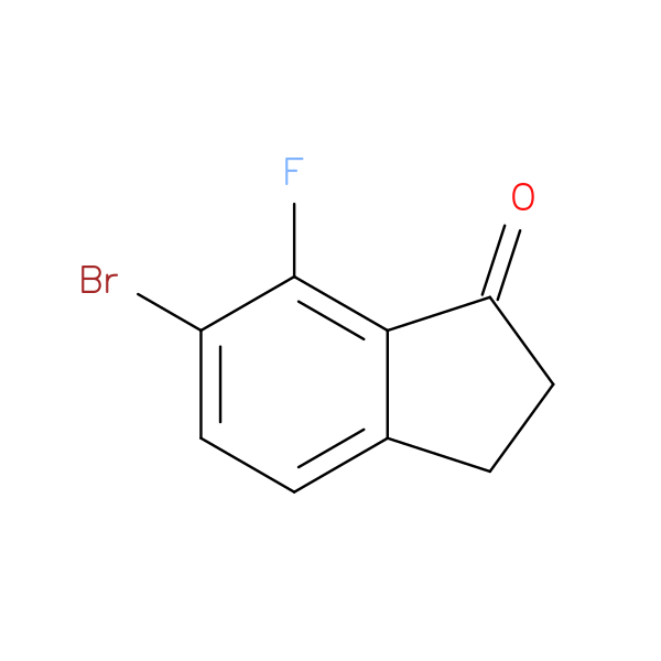 6-Bromo-7-fluoro-2,3-dihydro-1H-inden-1-one