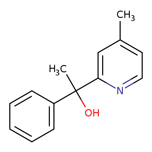 1-(4-Methylpyridin-2-yl)-1-phenylethan-1-ol