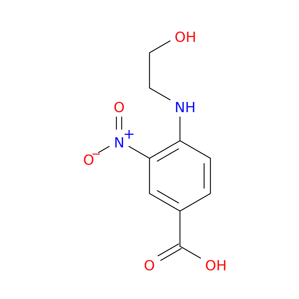 4-((2-Hydroxyethyl)amino)-3-nitrobenzoic acid