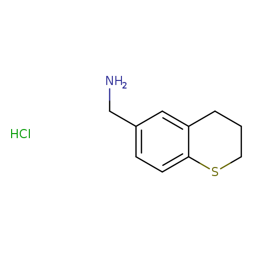 (3,4-dihydro-2H-1-benzothiopyran-6-yl)methanaminehydrochloride