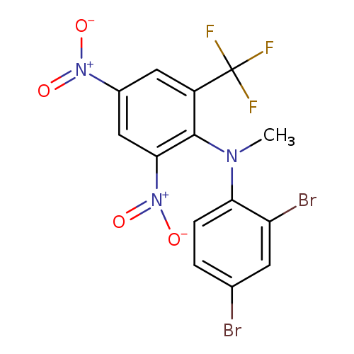N-(2,4-Dibromophenyl)-N-Methyl-2,4-Dinitro-6-(Trifluoromethyl)Aniline