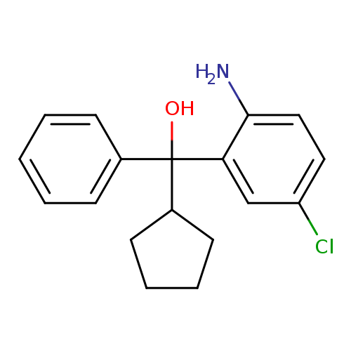 (2-Amino-5-chlorophenyl)(cyclopentyl)phenylmethanol