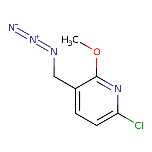 3-(azidomethyl)-6-chloro-2-methoxypyridine
