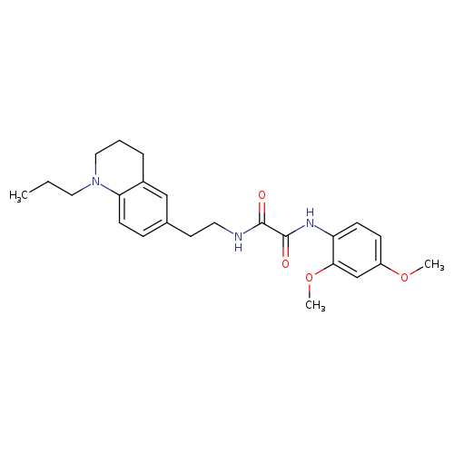 N'-(2,4-dimethoxyphenyl)-N-[2-(1-propyl-1,2,3,4-tetrahydroquinolin-6-yl)ethyl]ethanediamide