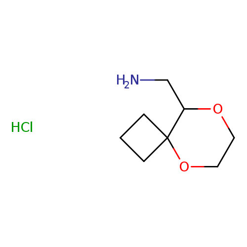 1-{5,8-dioxaspiro[3.5]nonan-9-yl}methanaminehydrochloride