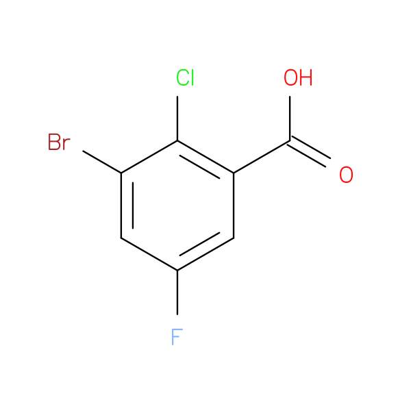 3-Bromo-2-chloro-5-fluorobenzoic acid