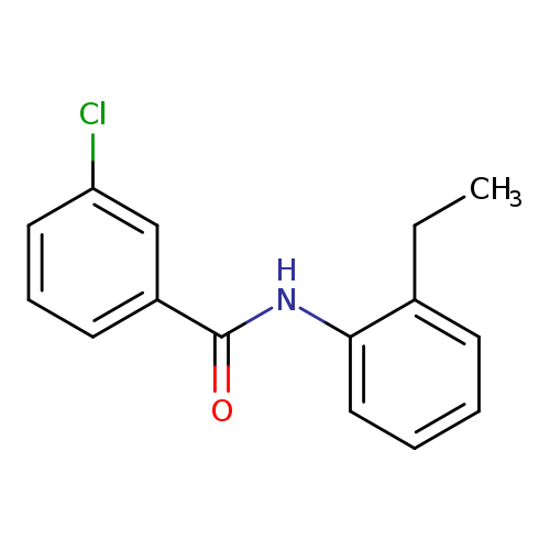 3-chloro-N-(2-ethylphenyl)benzamide