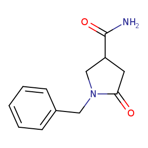 3-Pyrrolidinecarboxamide, 5-oxo-1-(phenylmethyl)-