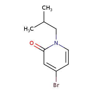 4-Bromo-1-isobutylpyridin-2(1h)-one