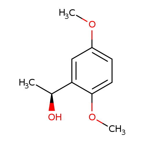 Benzenemethanol, 2,5-dimethoxy-a-methyl-, (aS)-
