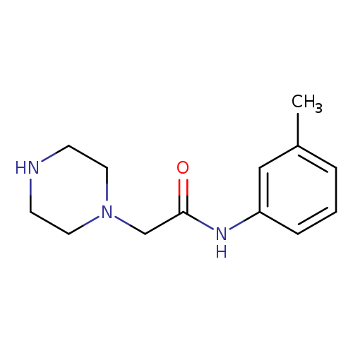 N-(3-Methylphenyl)-2-piperazin-1-ylacetamide
