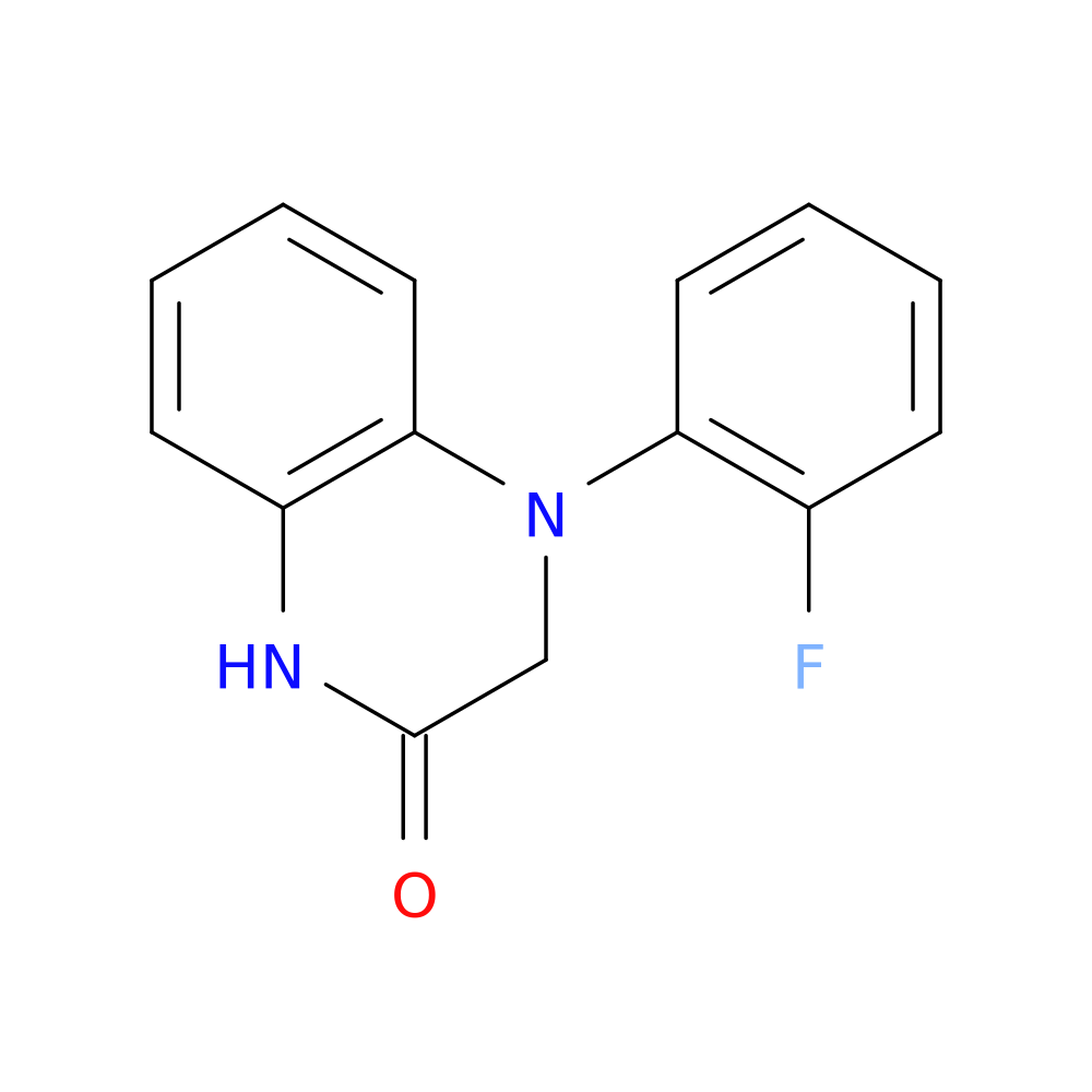 4-(2-fluorophenyl)-1,2,3,4-tetrahydroquinoxalin-2-one