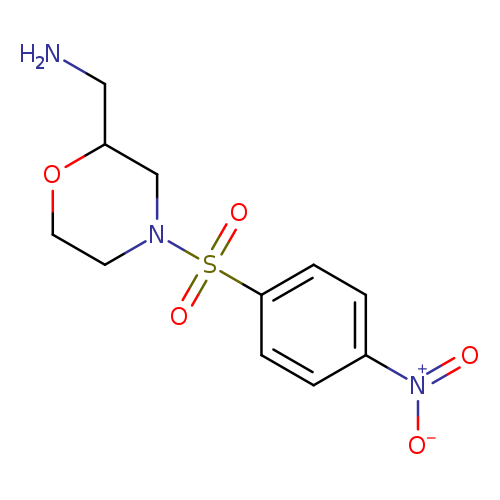 [4-(4-nitrobenzenesulfonyl)morpholin-2-yl]methanamine