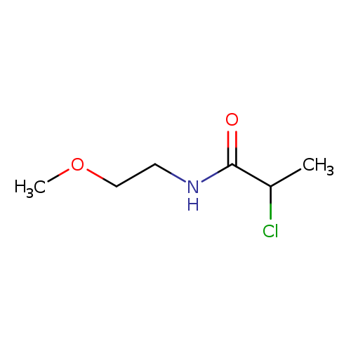2-chloro-N-(2-methoxyethyl)propanamide