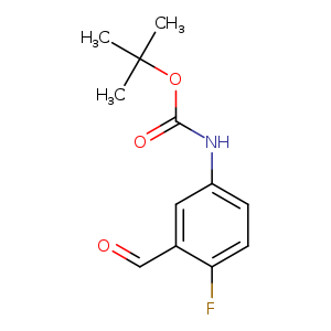 tert-Butyl(4-fluoro-3-formylphenyl)carbamate