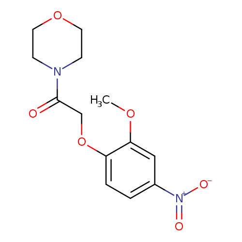4-[(2-Methoxy-4-nitrophenoxy)acetyl]morpholine