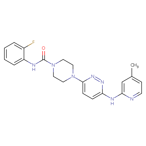 N-(2-fluorophenyl)-4-{6-[(4-methylpyridin-2-yl)amino]pyridazin-3-yl}piperazine-1-carboxamide