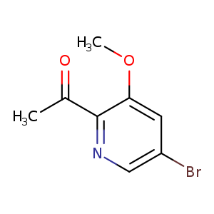 1-(5-BROMO-3-METHOXYPYRIDIN-2-YL)ETHANONE