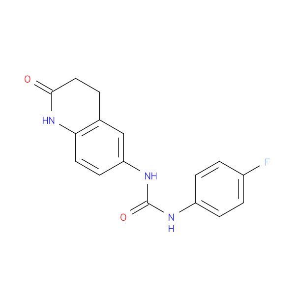 1-(4-fluorophenyl)-3-(2-oxo-1,2,3,4-tetrahydroquinolin-6-yl)urea