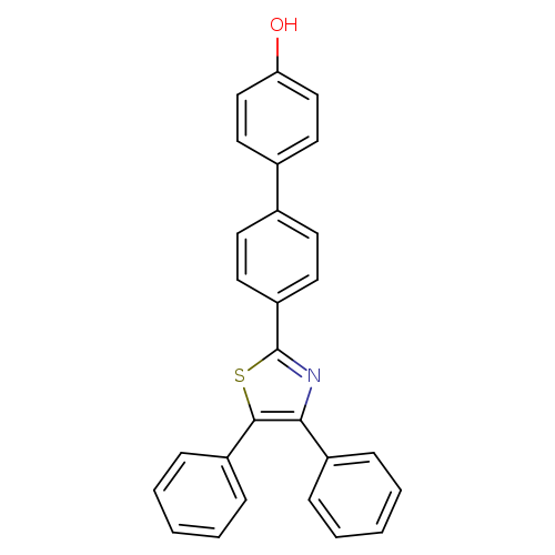 2-(4'-Hydroxy-4-biphenyl)-4,5-diphenylthiazole