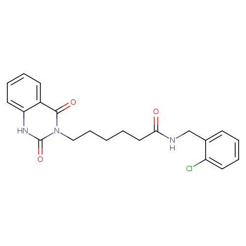 N-[(2-chlorophenyl)methyl]-6-(2,4-dioxo-1,2,3,4-tetrahydroquinazolin-3-yl)hexanamide