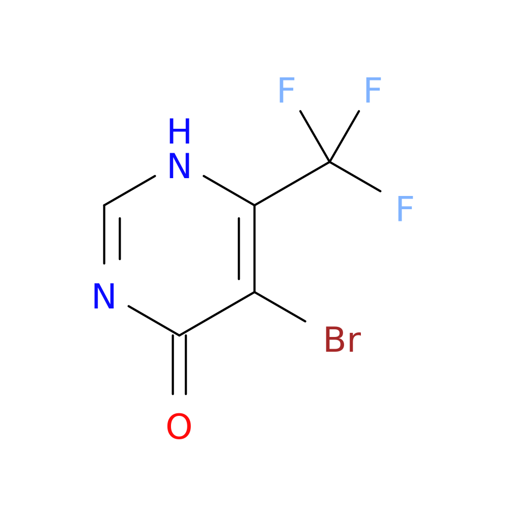 5-Bromo-6-(trifluoromethyl)pyrimidin-4(1H)-one