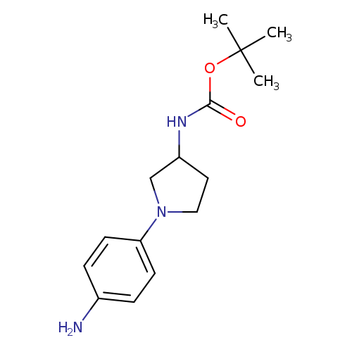 [1-(4-AMINO-PHENYL)-PYRROLIDIN-3-YL]-CARBAMIC ACID TERT-BUTYL ESTER