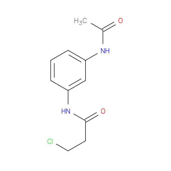 N-[3-(Acetylamino)phenyl]-3-chloropropanamide