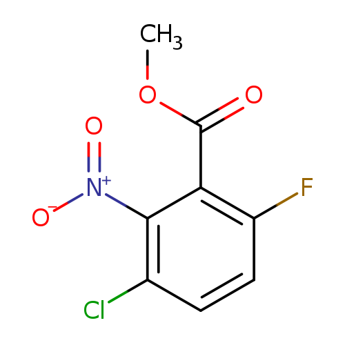 Methyl 3-chloro-6-fluoro-2-nitrobenzoate