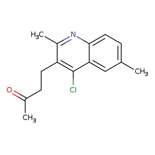 4-(4-Chloro-2,6-dimethylquinolin-3-yl)butan-2-one