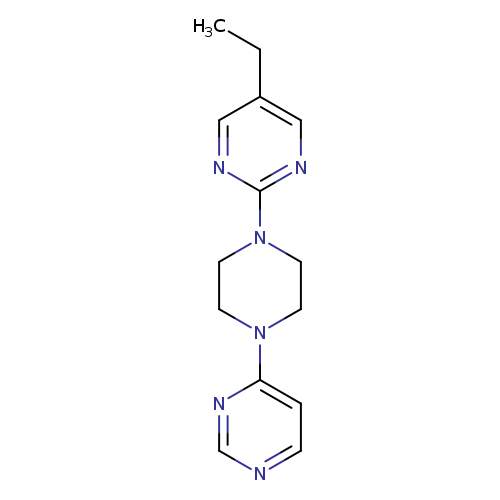5-ethyl-2-[4-(pyrimidin-4-yl)piperazin-1-yl]pyrimidine