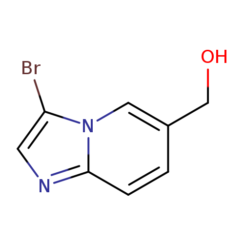 IMidazo[1,2-a]pyridine-6-Methanol, 3-broMo-