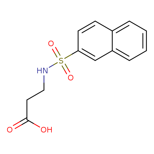 3-(Naphthalene-2-sulfonamido)propanoic acid