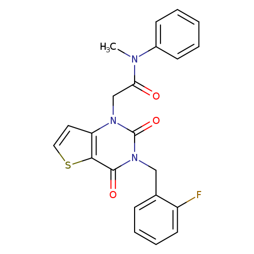 2-{3-[(2-fluorophenyl)methyl]-2,4-dioxo-1H,2H,3H,4H-thieno[3,2-d]pyrimidin-1-yl}-N-methyl-N-phenylacetamide